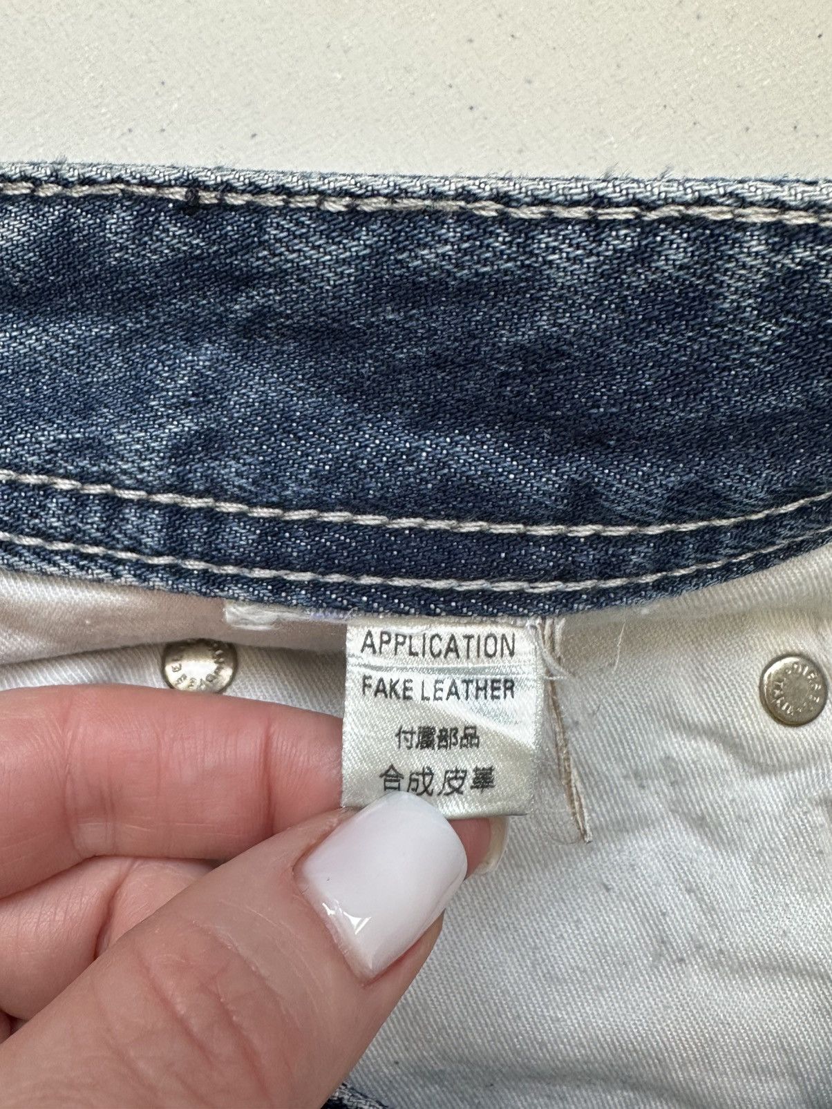 Diesel Vintage Y2k Diesel Larkee Zip Denim Jeans Pants Size US 30 / EU 46 - 12 Thumbnail