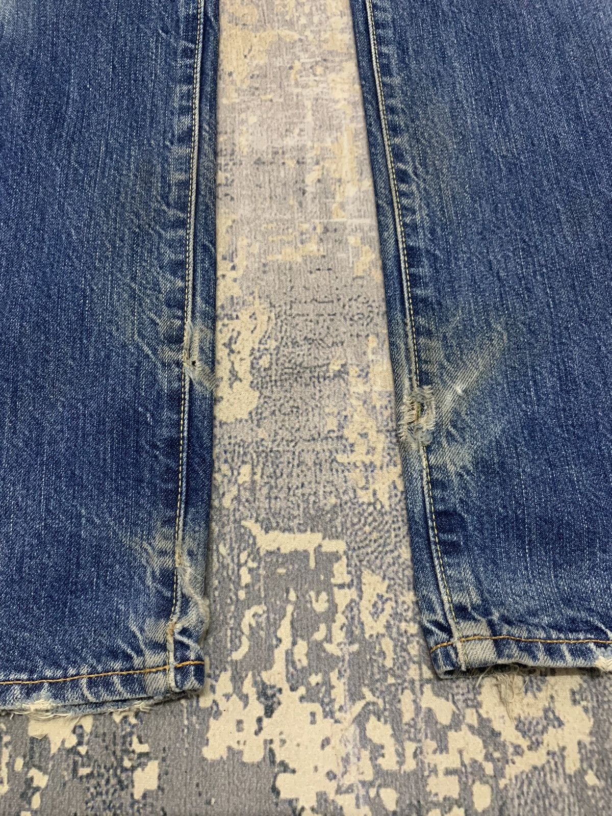Hysteric Glamour Uniqlo Japan Distressed Hysteric Glamour Style Jeans 34x33 Size US 34 / EU 50 - 6 Thumbnail