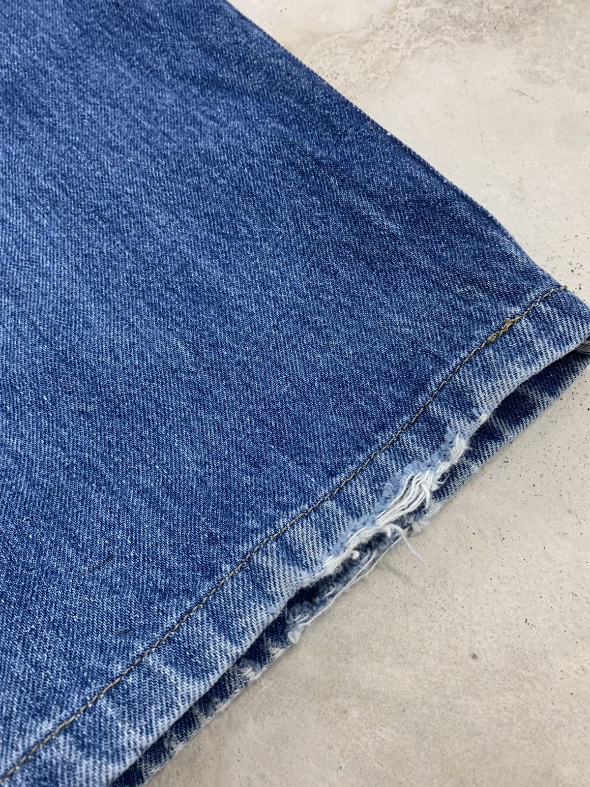 Levi's Vintage Reproduction Levis 515 Distressed Denim Pants (AE2) Size US 32 / EU 48 - 14 Thumbnail