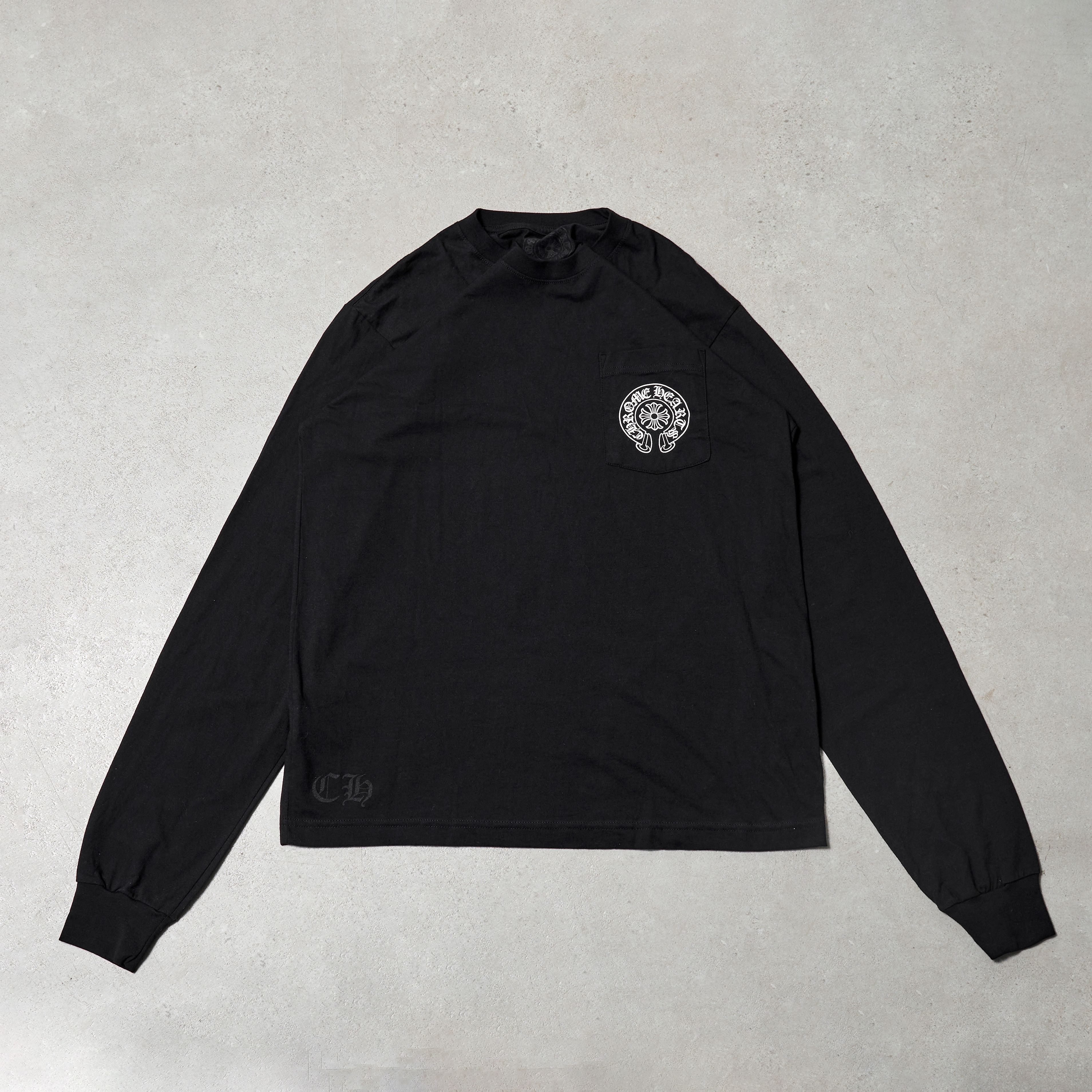 Chrome Hearts CHROME HEARTS LS Las Vegas T Shirt BLACK | Grailed