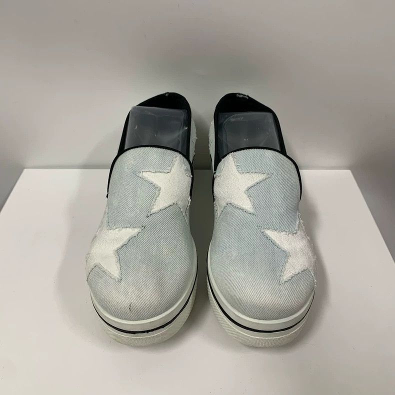 Celine Stella McCartney Star SlipOn Platform Shoes Size US 6 / IT 36 - 2 Thumbnail