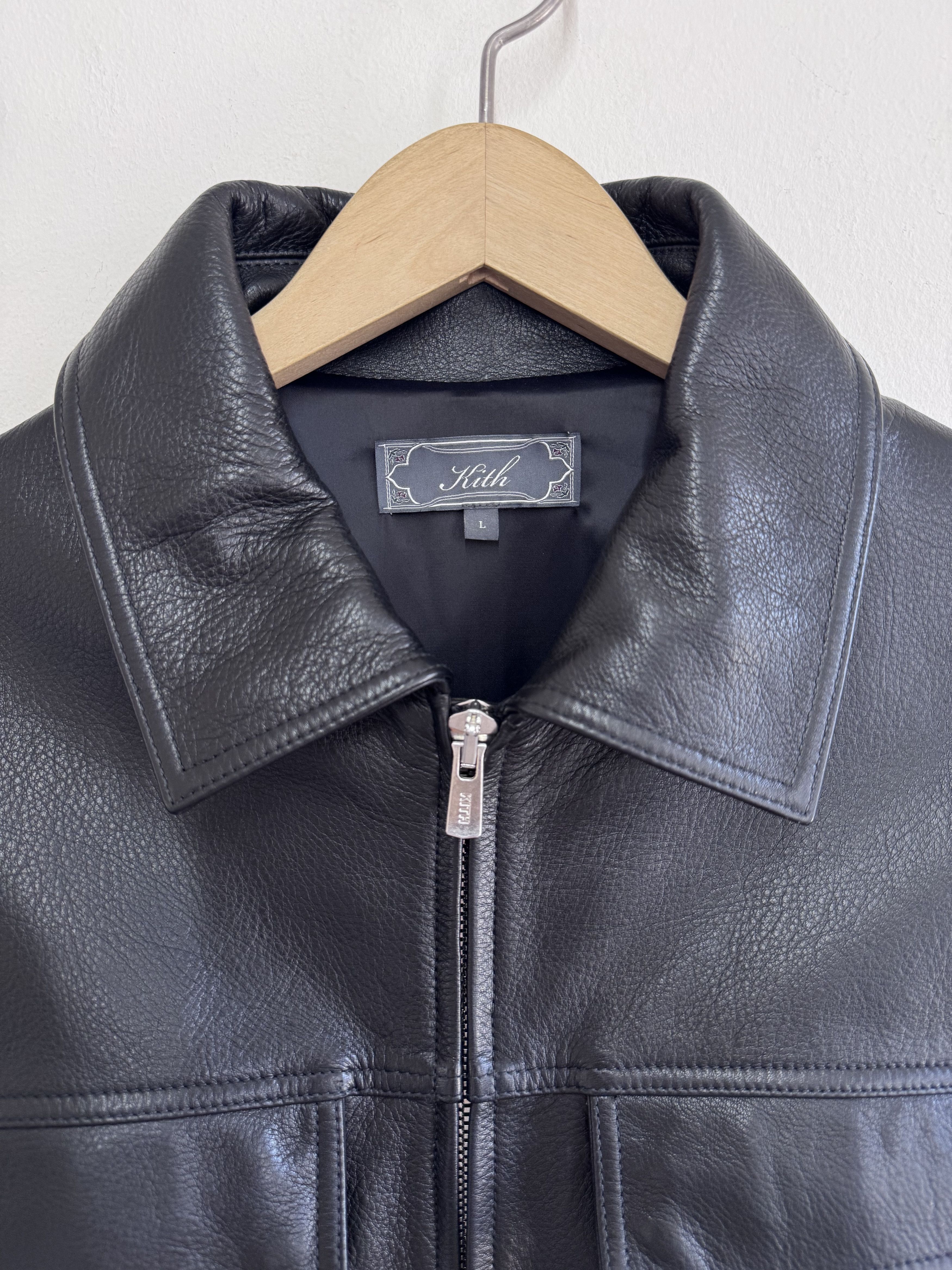 Kith Kith Orion Leather Jacket - Black Size US L / EU 52-54 / 3 - 3 Thumbnail