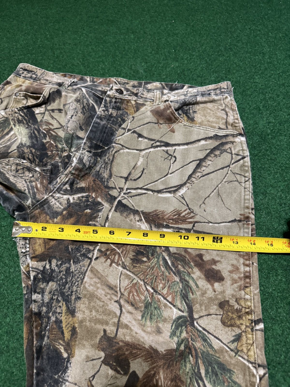Wrangler Vtg Y2K Wrangler Realtree Baggy Skater Hip Hop Camo Pants Size US 37 - 9 Thumbnail