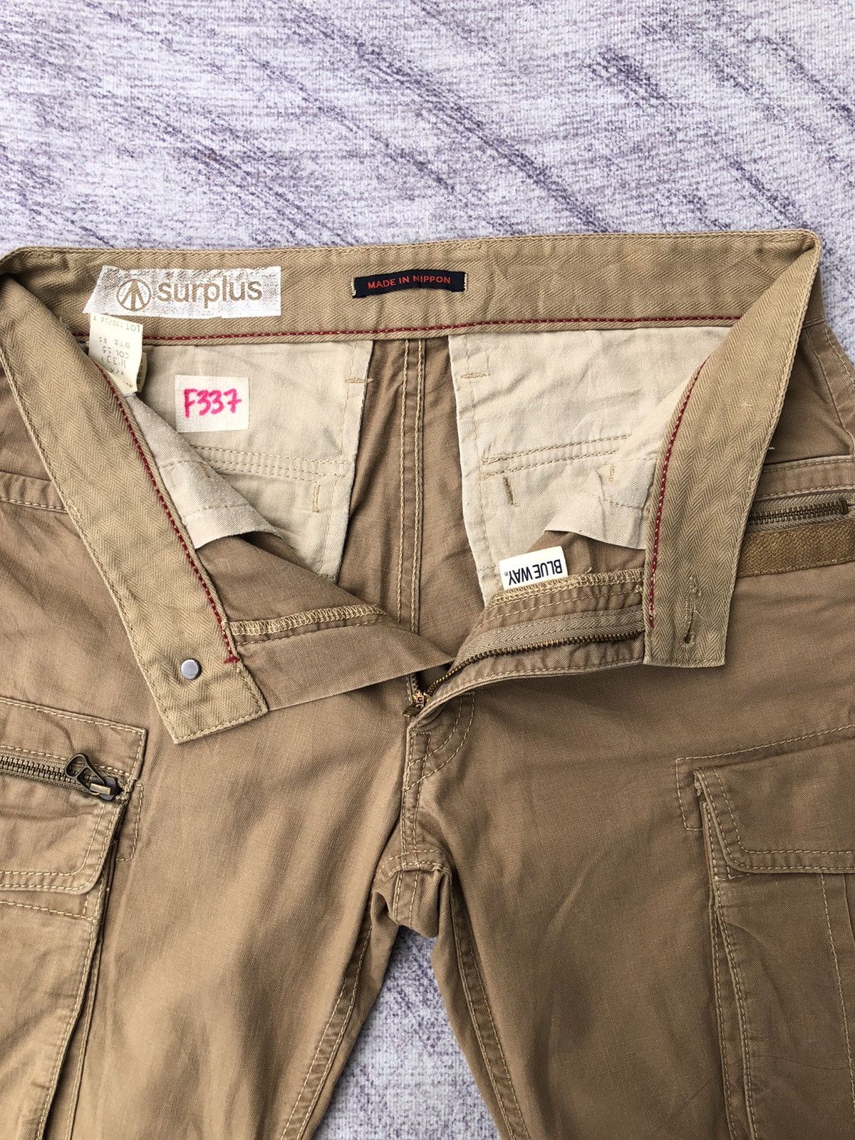 Designer × Vintage Vintage Surplus Cargo Pants 8 Pocket Tactical Utility Size US 30 / EU 46 - 9 Thumbnail