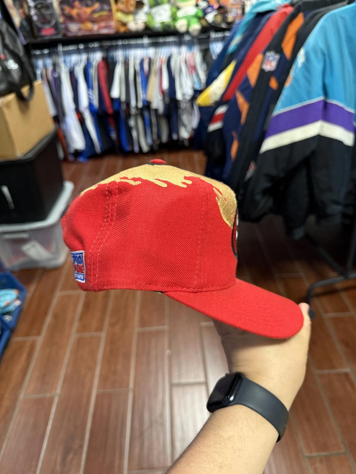 Logo Athletic 90's San Francisco Splash Snapback Vintage Hat Size ONE SIZE - 3 Thumbnail