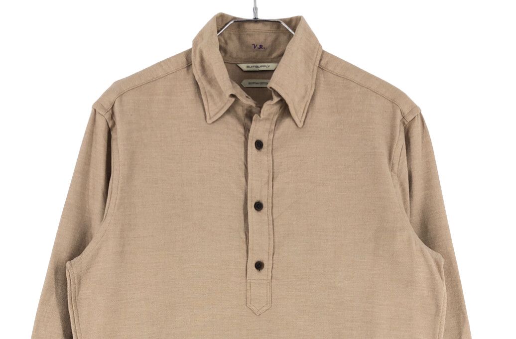 Suitsupply SUITSUPPLY Egyptian Cotton Formal Solid Slim Shirt Size 40 Size US M / EU 48-50 / 2 - 3 Thumbnail