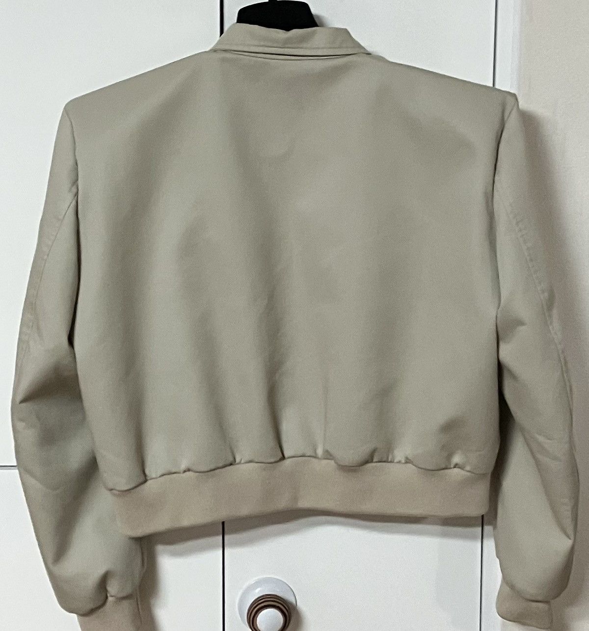 Balenciaga × Vetements balenciaga 17fw cropped over shoulder baracuta jacket Size US S / EU 44-46 / 1 - 2 Thumbnail