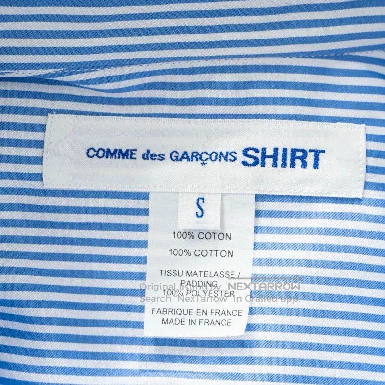 Comme des Garcons PLAY Comme des Garcons Men's Bear Doll Shirt. Size US M / EU 48-50 / 2 - 6 Thumbnail
