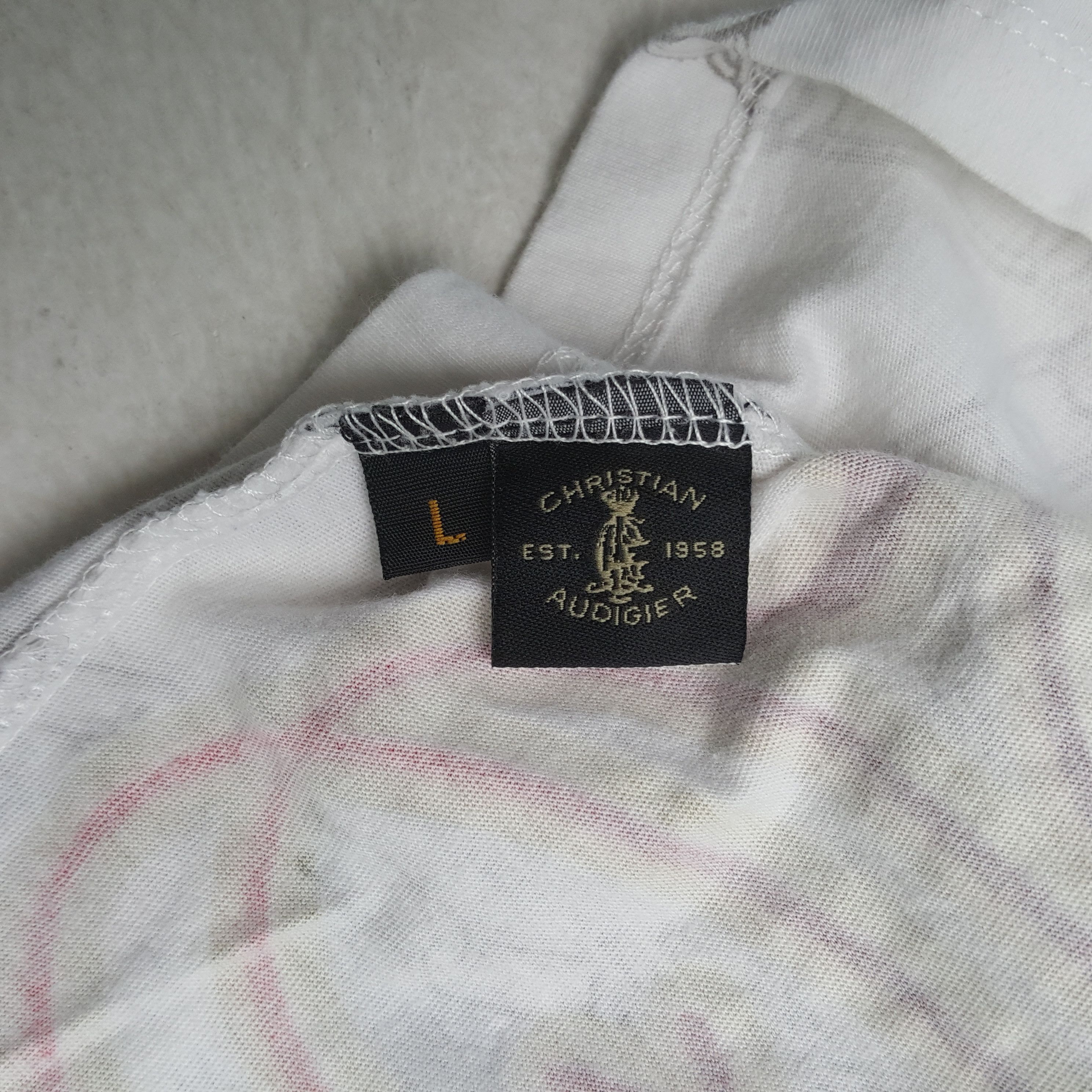 Christian Audigier Christian Audigier Fashion Designer Style Tshirt RR9 Size L / US 10 / IT 46 - 6 Thumbnail