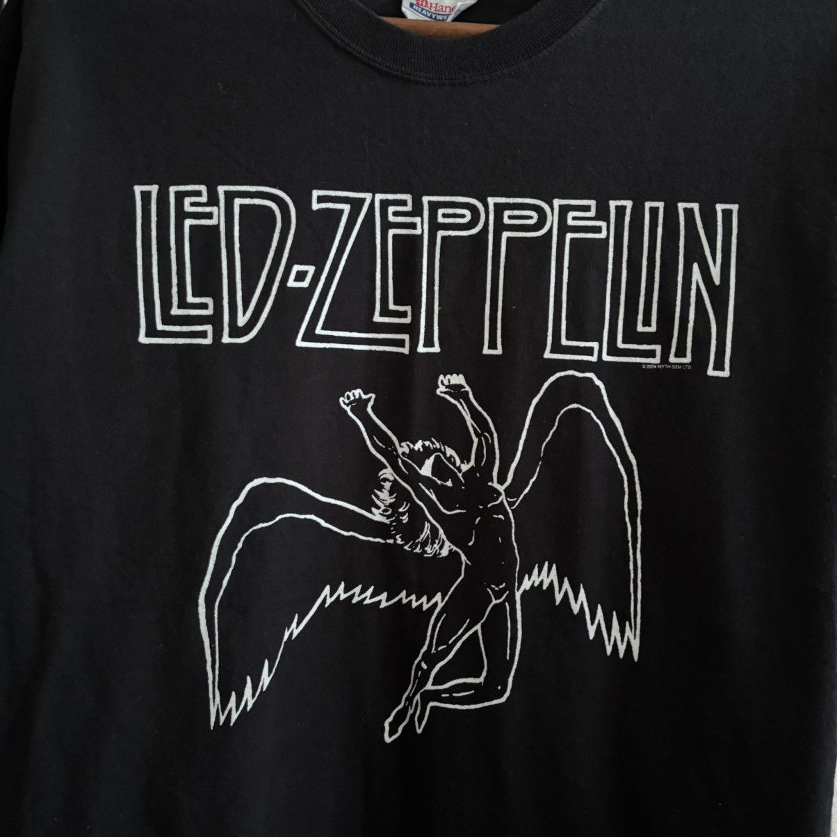 Vintage Vintage SS04 Band Led Zeppelin T-Shirt Grunge ERD Punk Y2K Size US L / EU 52-54 / 3 - 3 Thumbnail