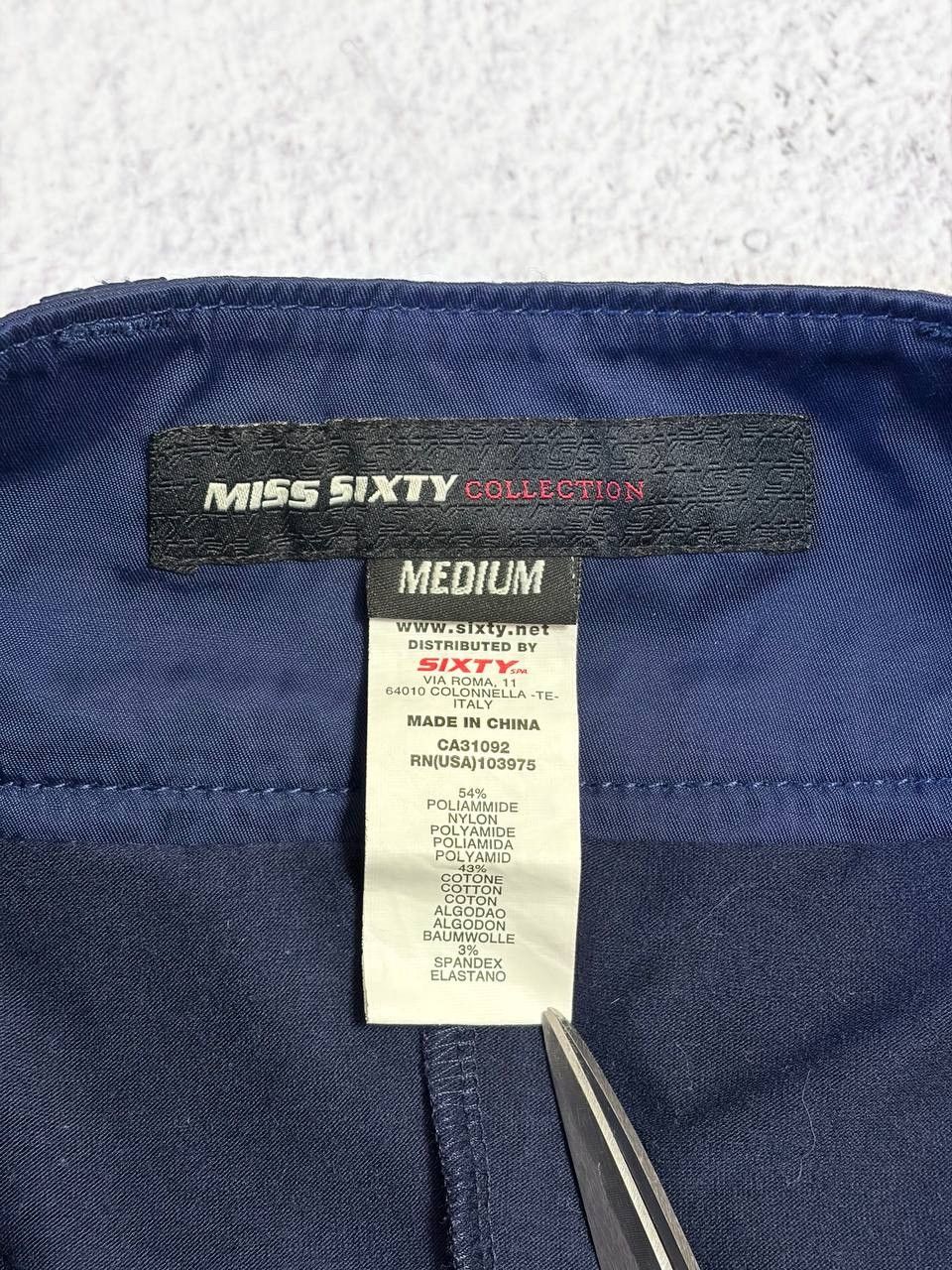 Miss Sixty Miss Sixty Vintage Nylon Pleated Mini Skirt Size 30" / US 8 / IT 44 - 10 Thumbnail
