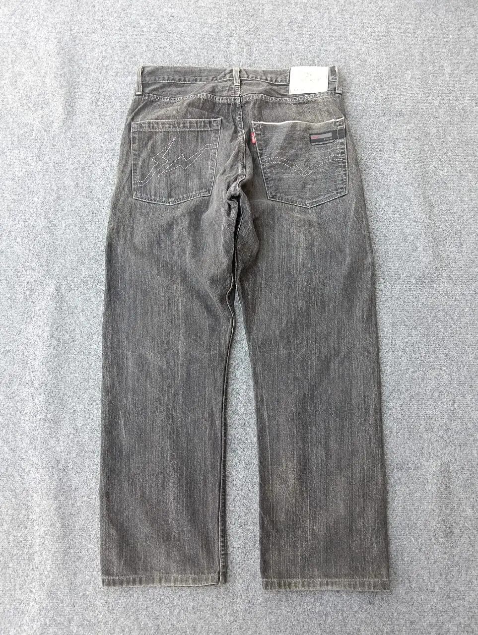 Fragment Design × Levi's Levi’s Fenom x Fragment Design Black Selvedge Made in Japan. Size US 34 / EU 50 - 2 Thumbnail