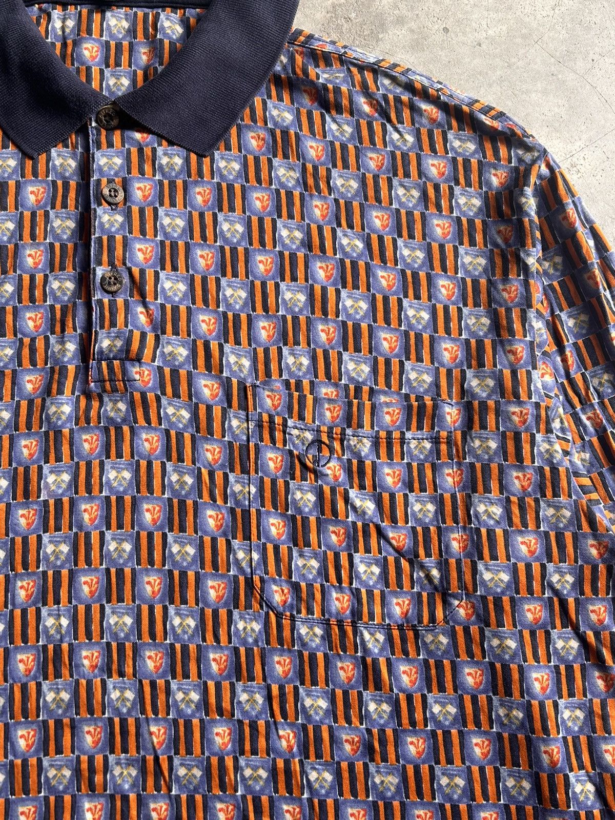 Alfred Dunhill Dunhill Vintage Polo Longsleeve Size US M / EU 48-50 / 2 - 6 Thumbnail