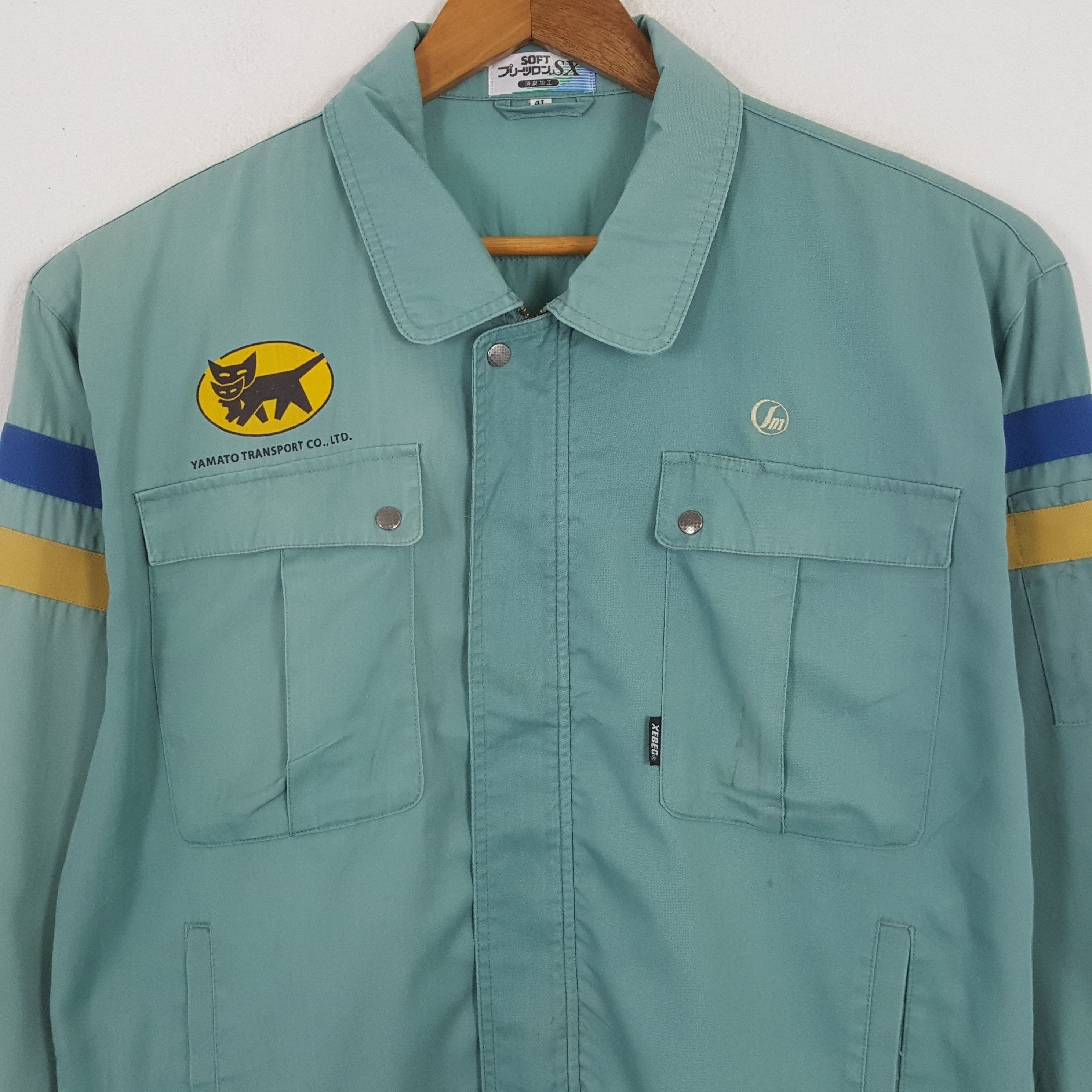 Japanese Brand × Vintage Vintage YAMATO TRANSPORTS Japanese Racing Team Custom Jacket Size US M / EU 48-50 / 2 - 4 Thumbnail