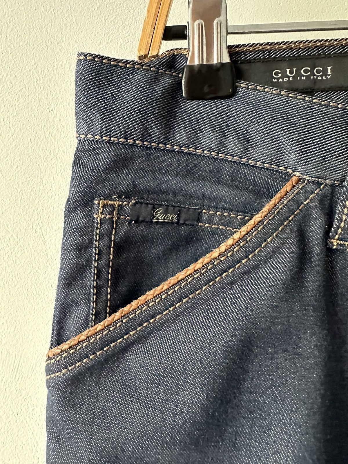 Gucci Gucci indigo jeans blue pants trousers Size 32" / US 10 / IT 46 - 4 Thumbnail