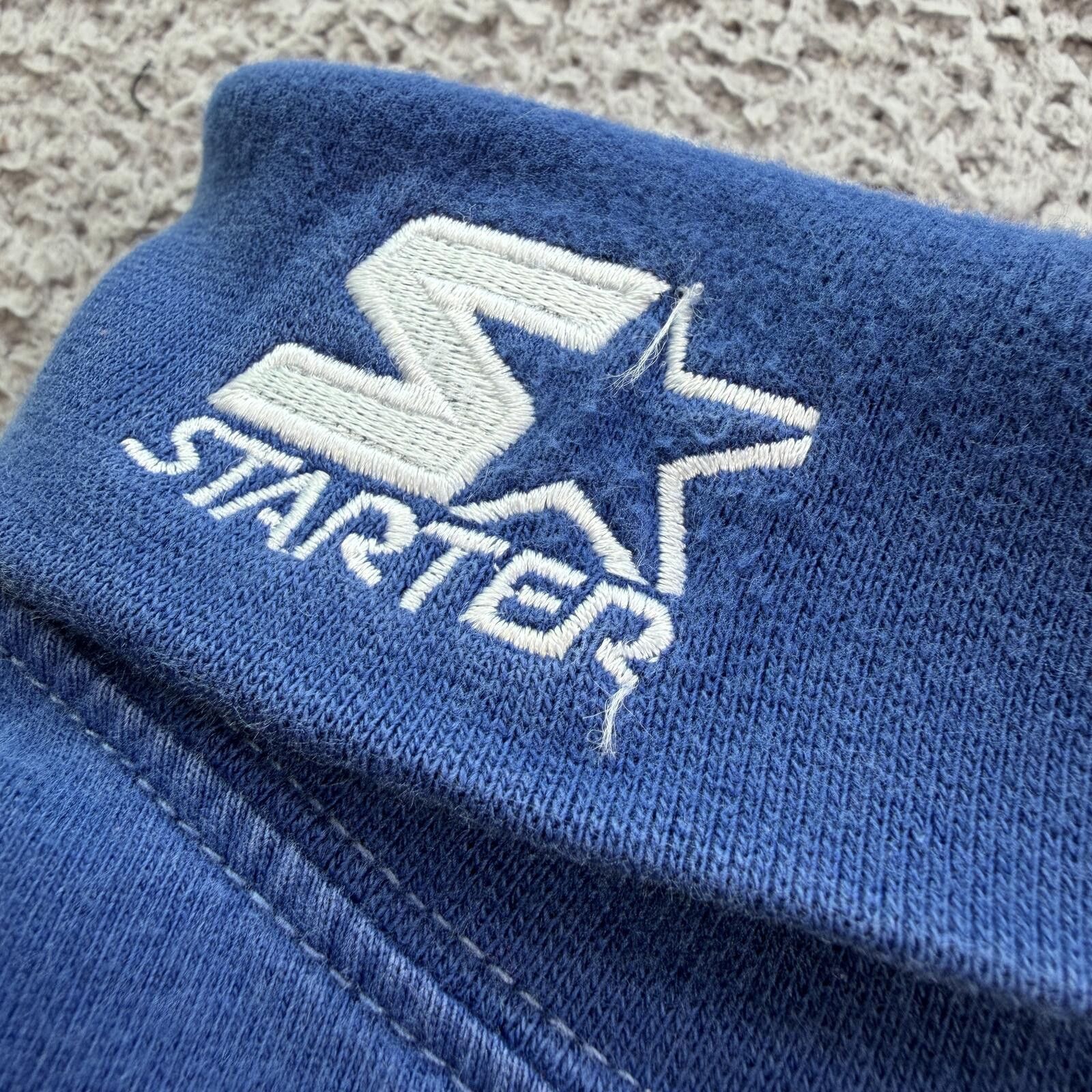 Starter Vintage Dallas Cowboys Starter Mock Neck Long Sleeve Shirt Size US XL / EU 56 / 4 - 6 Thumbnail