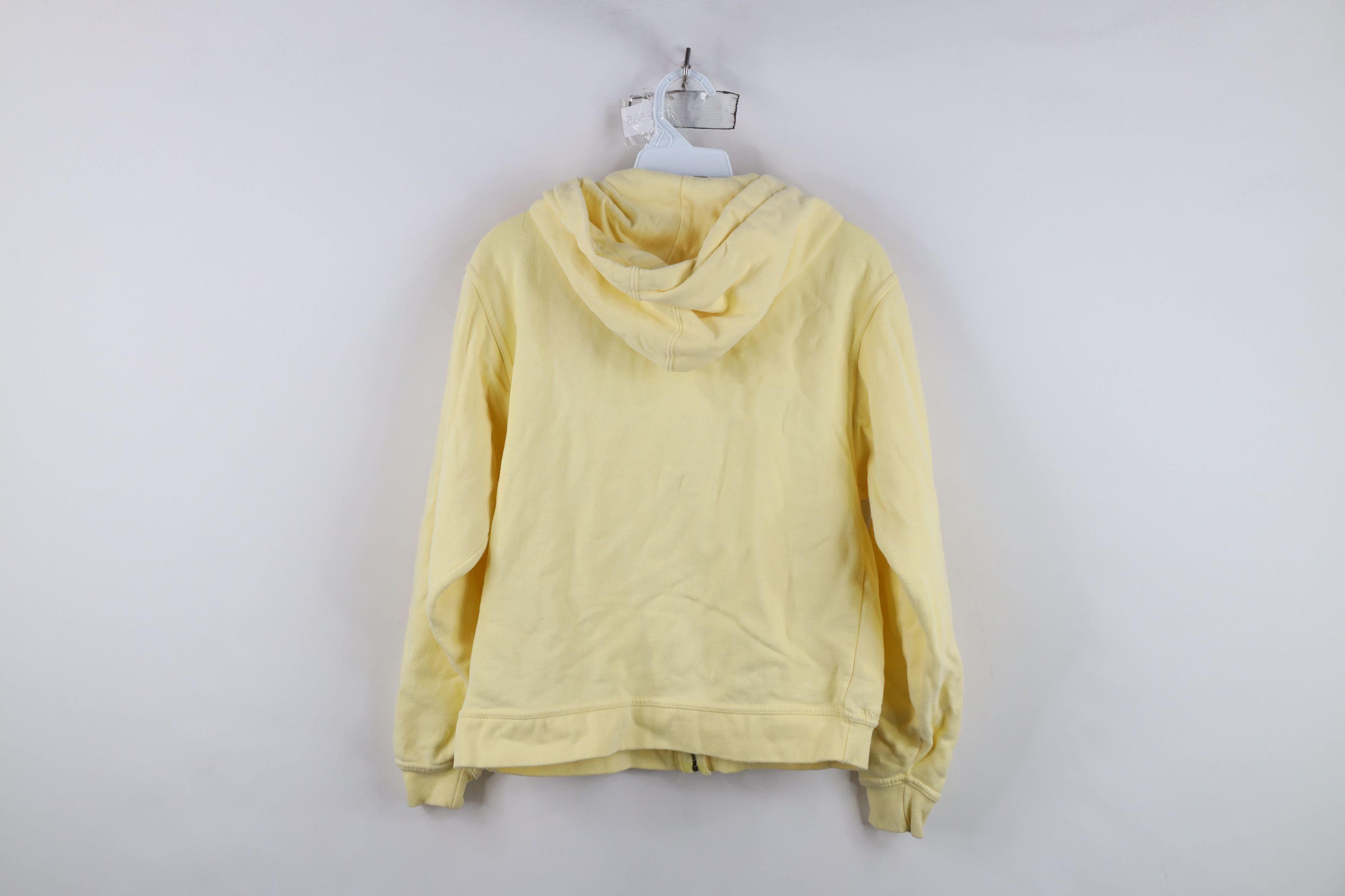 Vintage Vintage 90s Notre Dame University Full Zip Hoodie Yellow Size S / US 4 / IT 40 - 12 Thumbnail