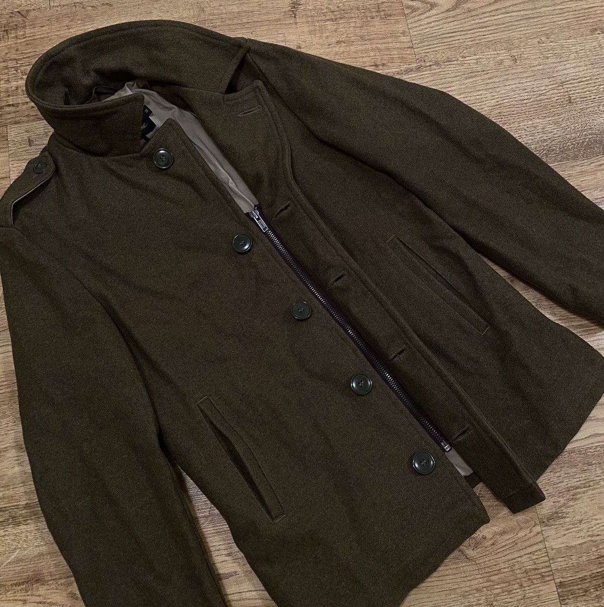Schott Schott USA Wool Flying Jacket N-5A x Vintage Size US M / EU 48-50 / 2 - 4 Thumbnail