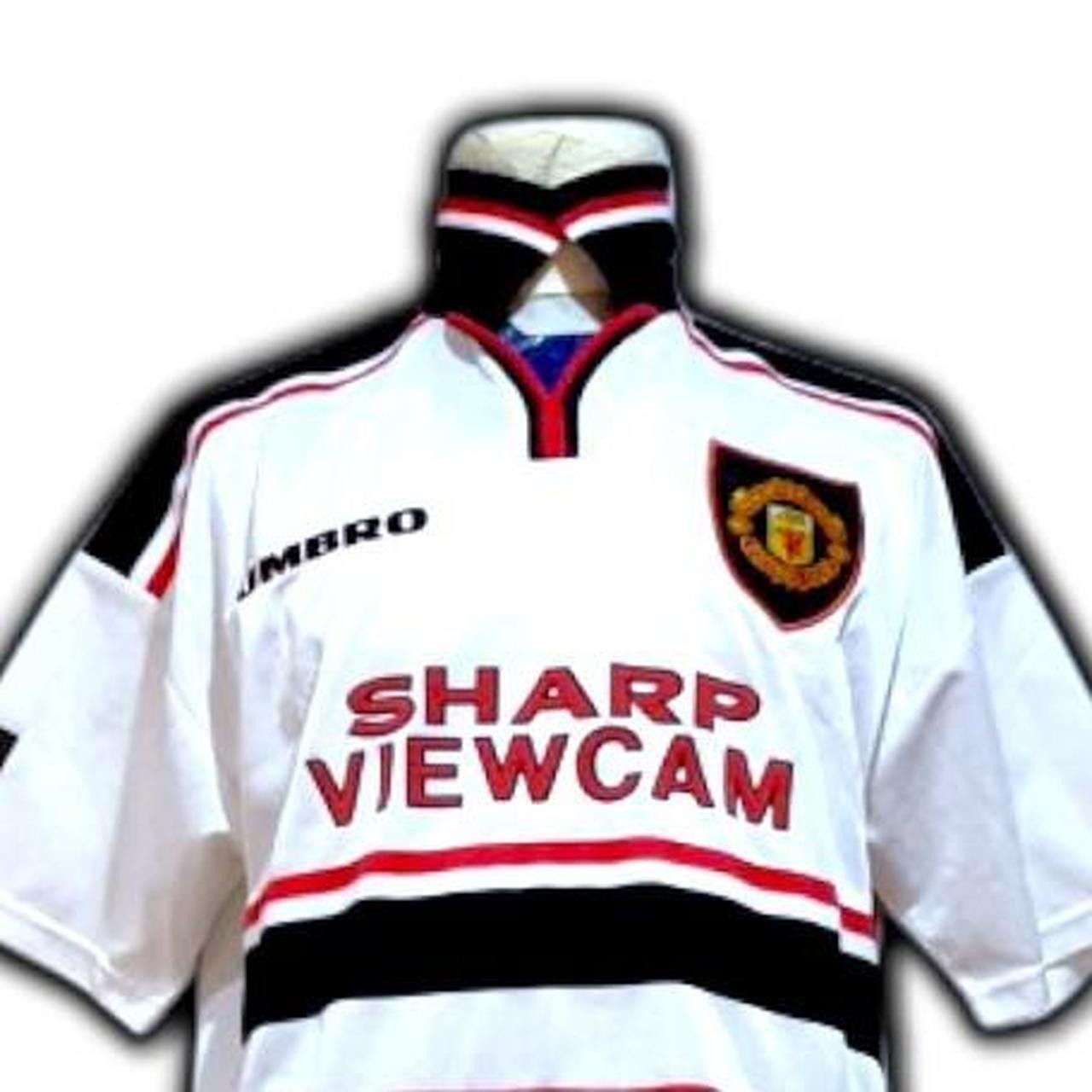Umbro Manchester united England 1997 1998 1999 Away shirt jersey Size US L / EU 52-54 / 3 - 1 Thumbnail