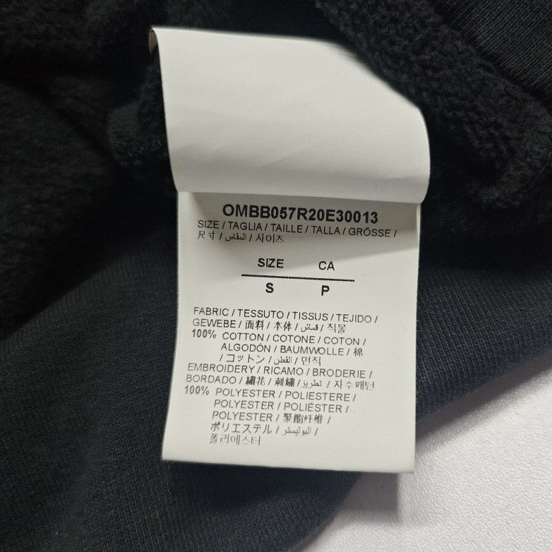 Off-White OFF-WHITE SS20 Hand Logo Incompiuto Hoodie Size US S / EU 44-46 / 1 - 4 Thumbnail