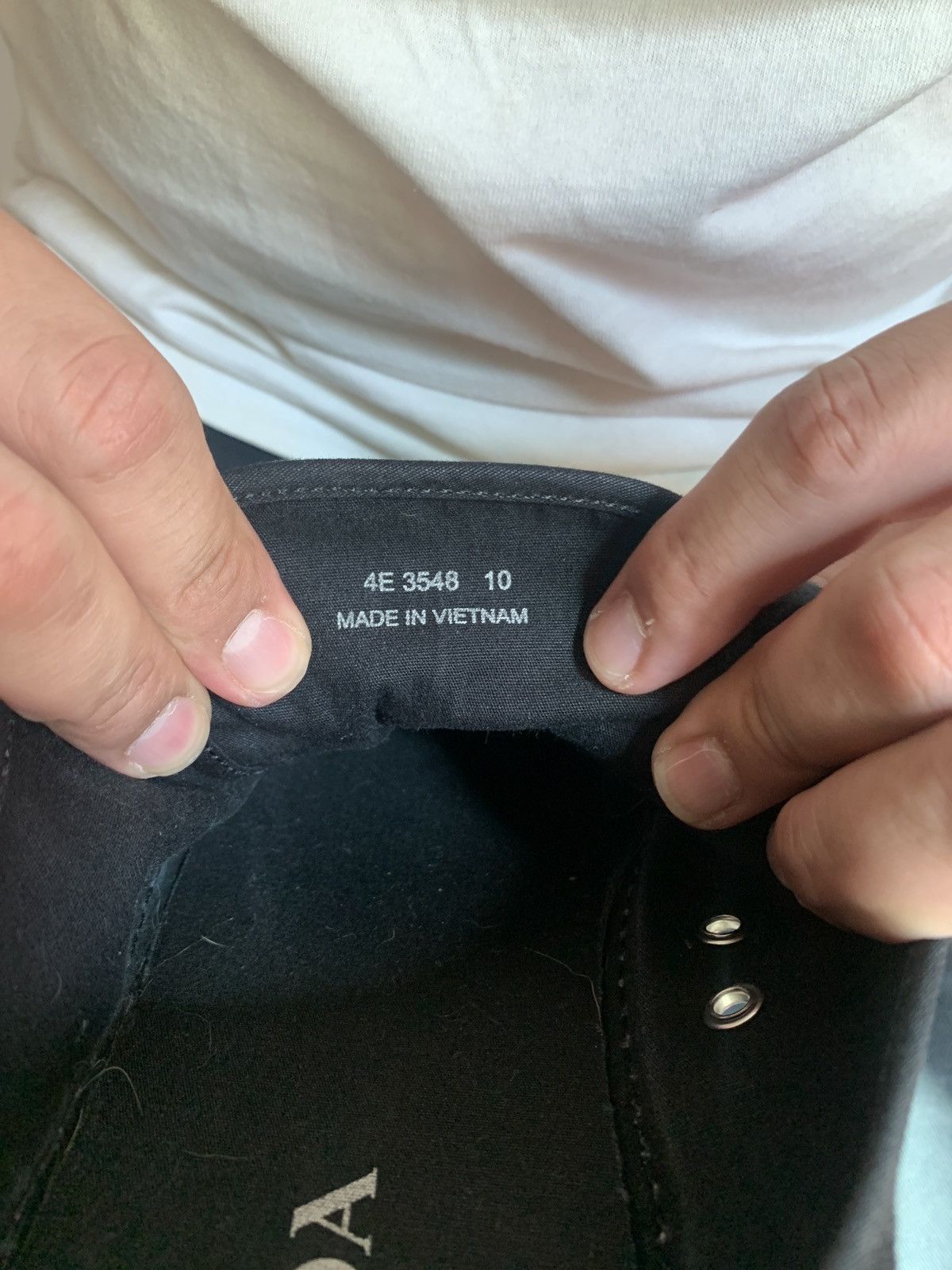 Prada Prada printed logo sneaker Size US 10 / EU 43 - 7 Thumbnail