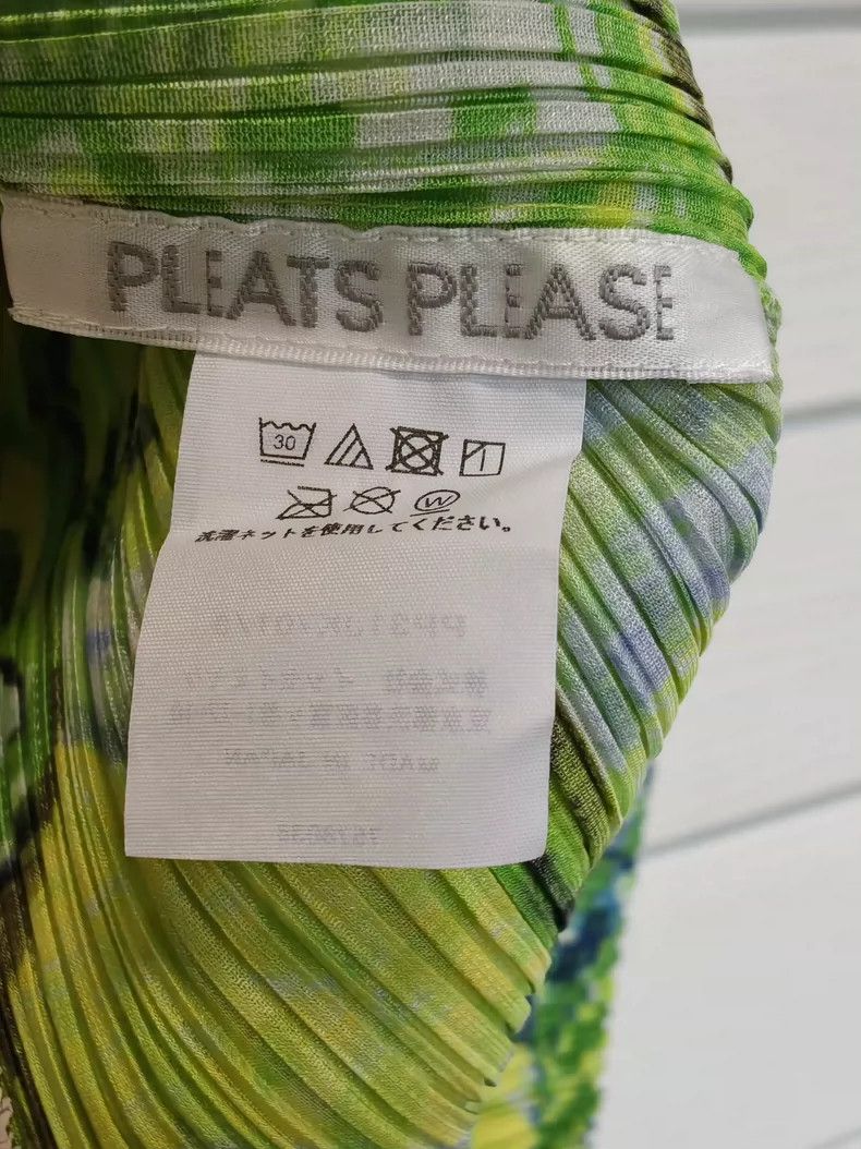 Issey Miyake Issey Miyake size:3 Green pleated vest Size S / US 4 / IT 40 - 3 Thumbnail