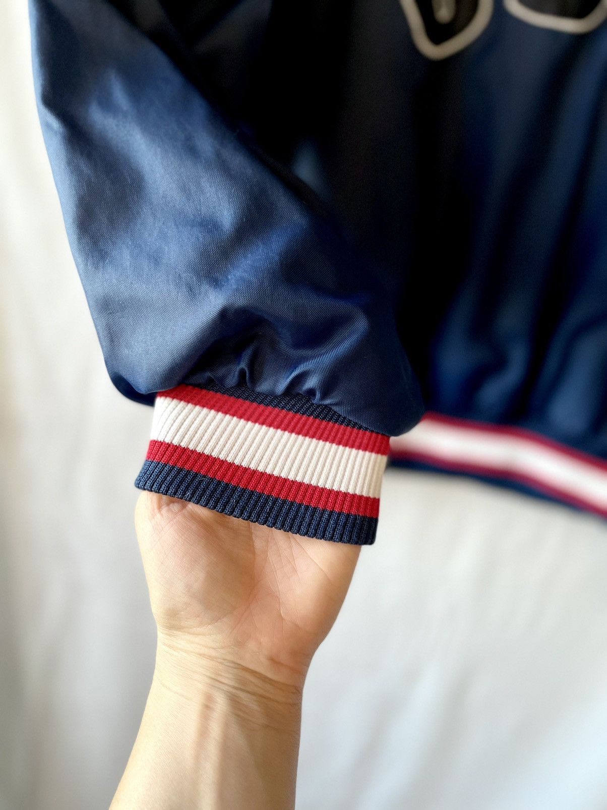 Starter Sweatshirt jacket vintage 90s. L Starter blue windbreaker Size US L / EU 52-54 / 3 - 3 Thumbnail