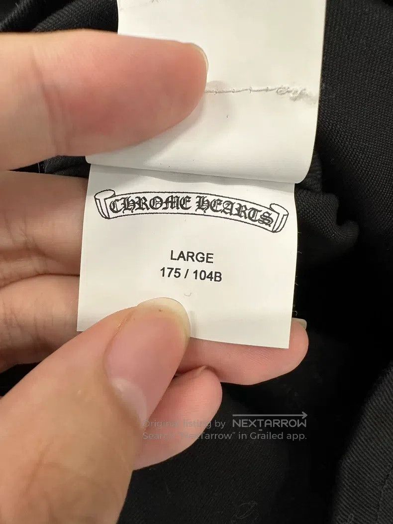 Chrome Hearts CHROME HEARTS Size L Panther cross leather black Workdog sh Size US L / EU 52-54 / 3 - 6 Thumbnail