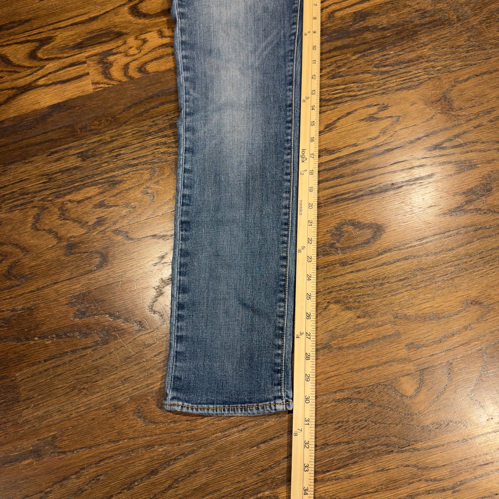 Levi's Levi's 511 Rigid Dragon Jeans 30x32 2014 Thick Leather Patch Size US 30 / EU 46 - 6 Thumbnail