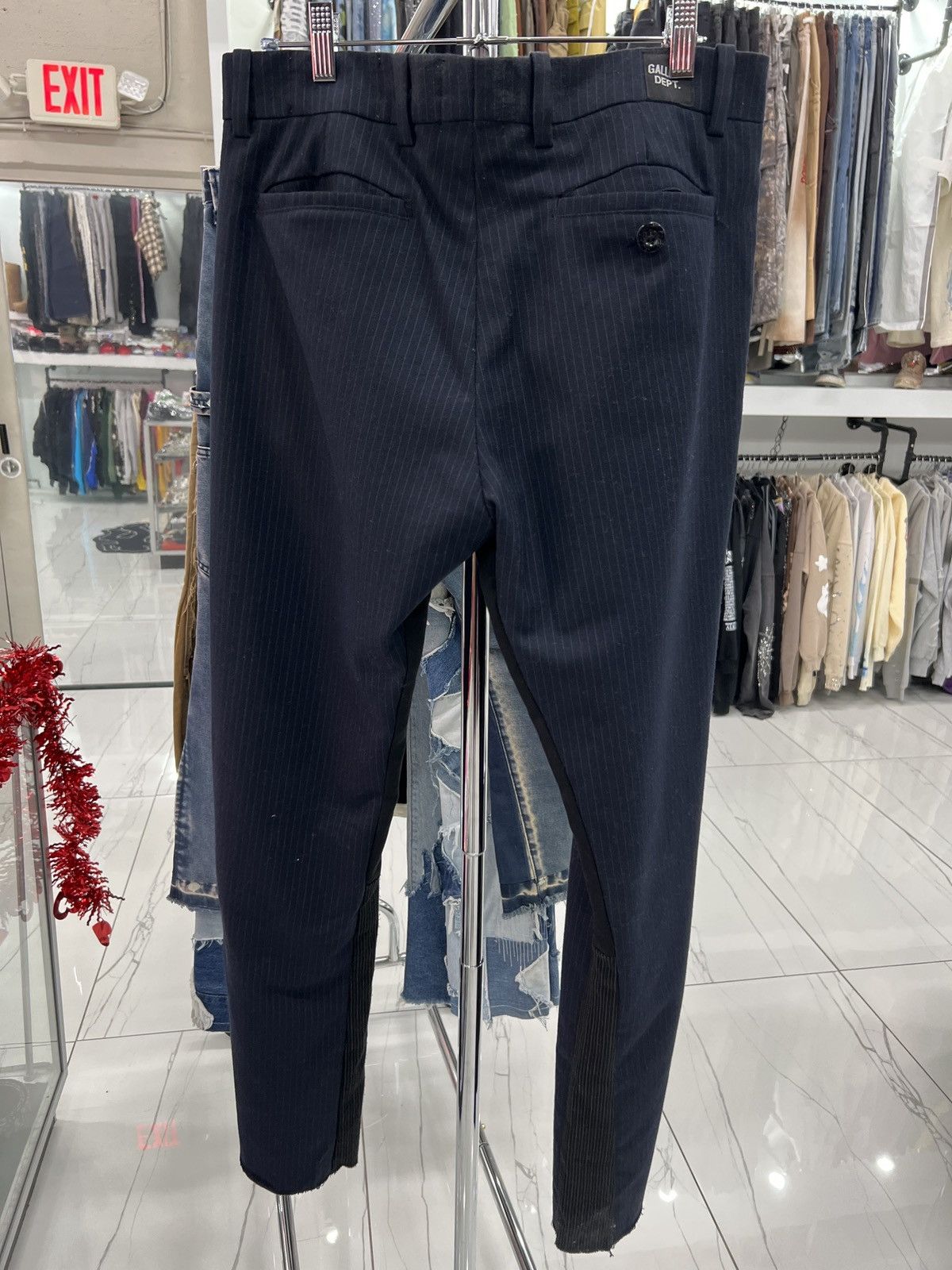 Gallery Dept. Gallery Dept Pinstripe Dress Pant Flare Size US 33 - 2 Thumbnail