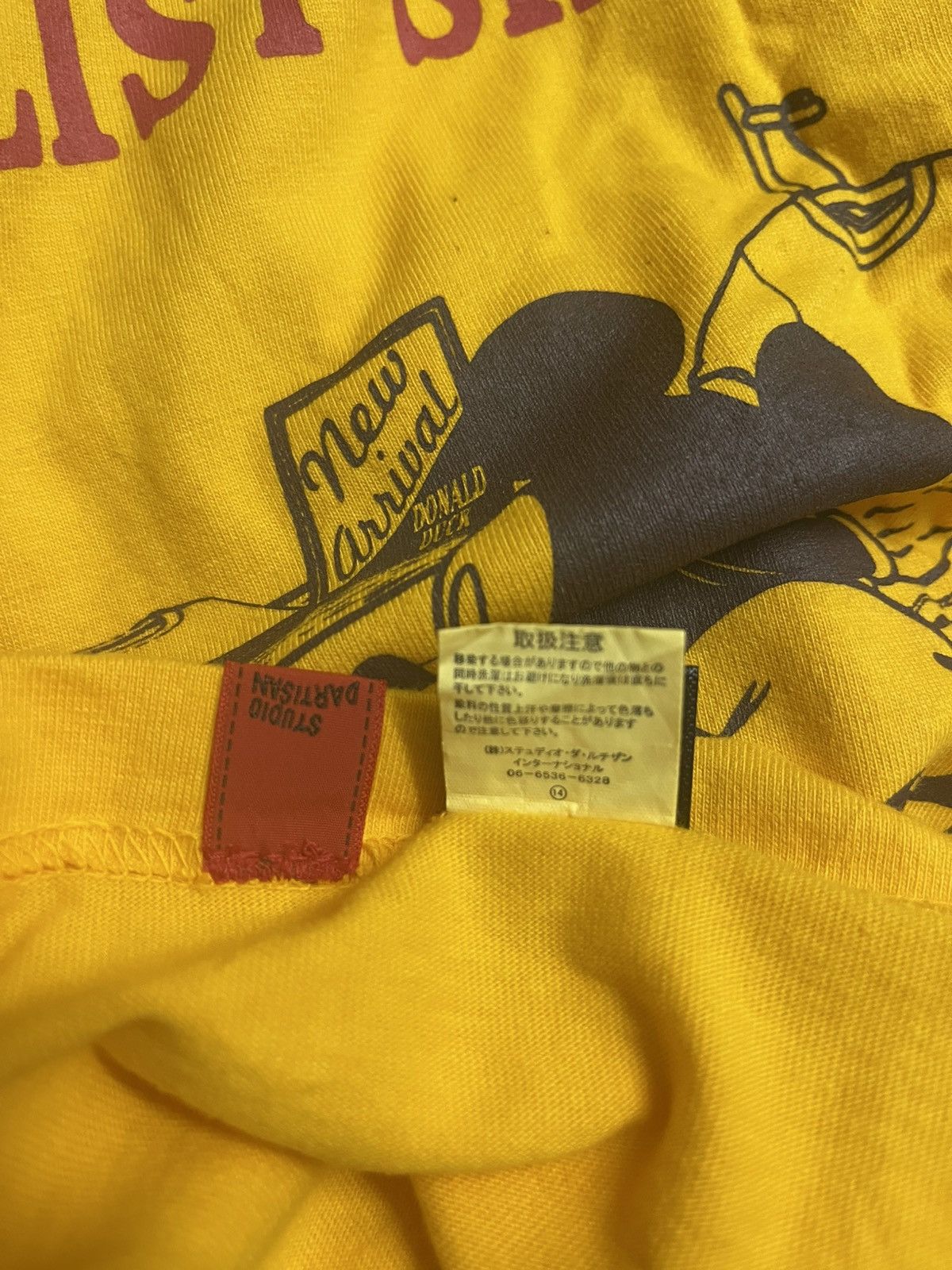 Studio D'Artisan Rare STUDIO DARTISAN X DISNEY MICKEY MOUSE Donald Duck Size US M / EU 48-50 / 2 - 7 Thumbnail