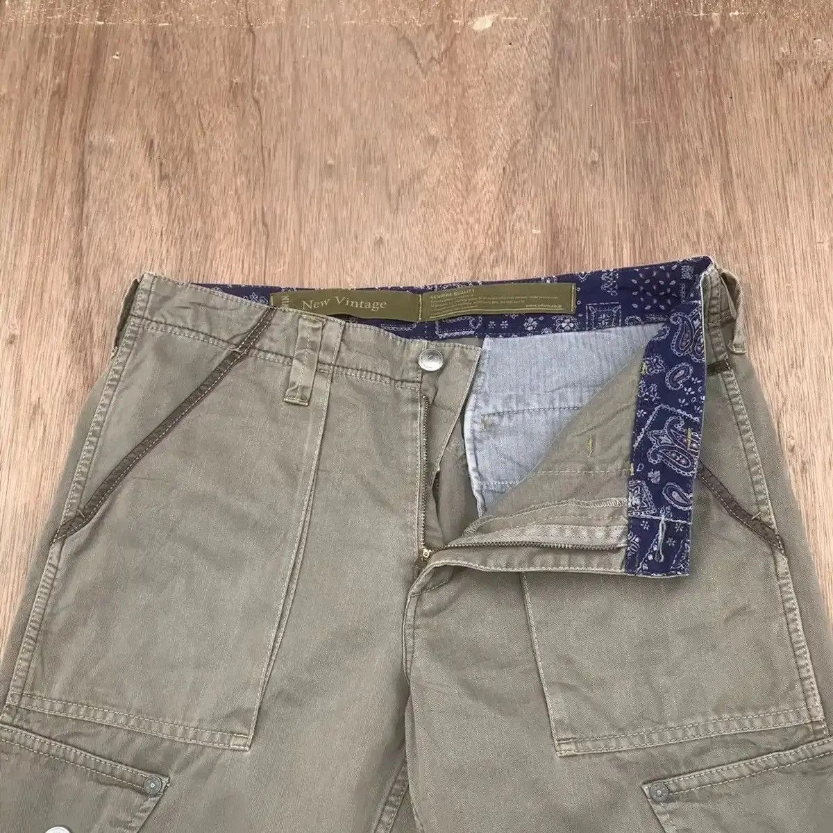 Edwin SICKSS ‼️ JAPANESE VINTAGE TROUSERS EDWIN BAKER CARGO PANTS Size US 34 / EU 50 - 5 Thumbnail