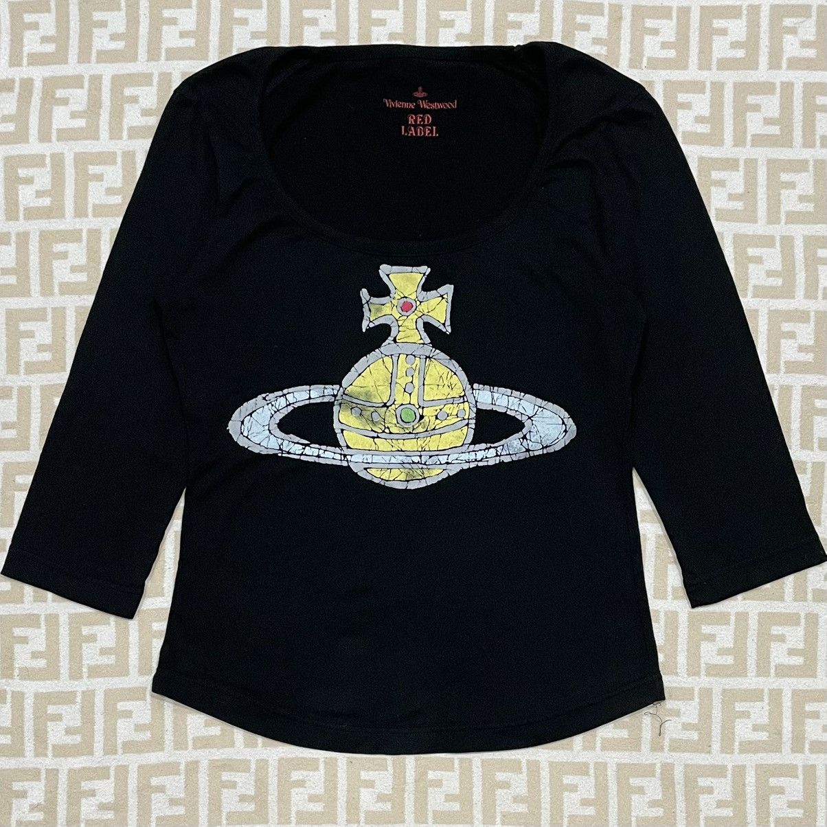 Vivienne Westwood Vivienne Westwood Big Logo Tee Size XS / US 0-2 / IT 36-38 - 2 Thumbnail