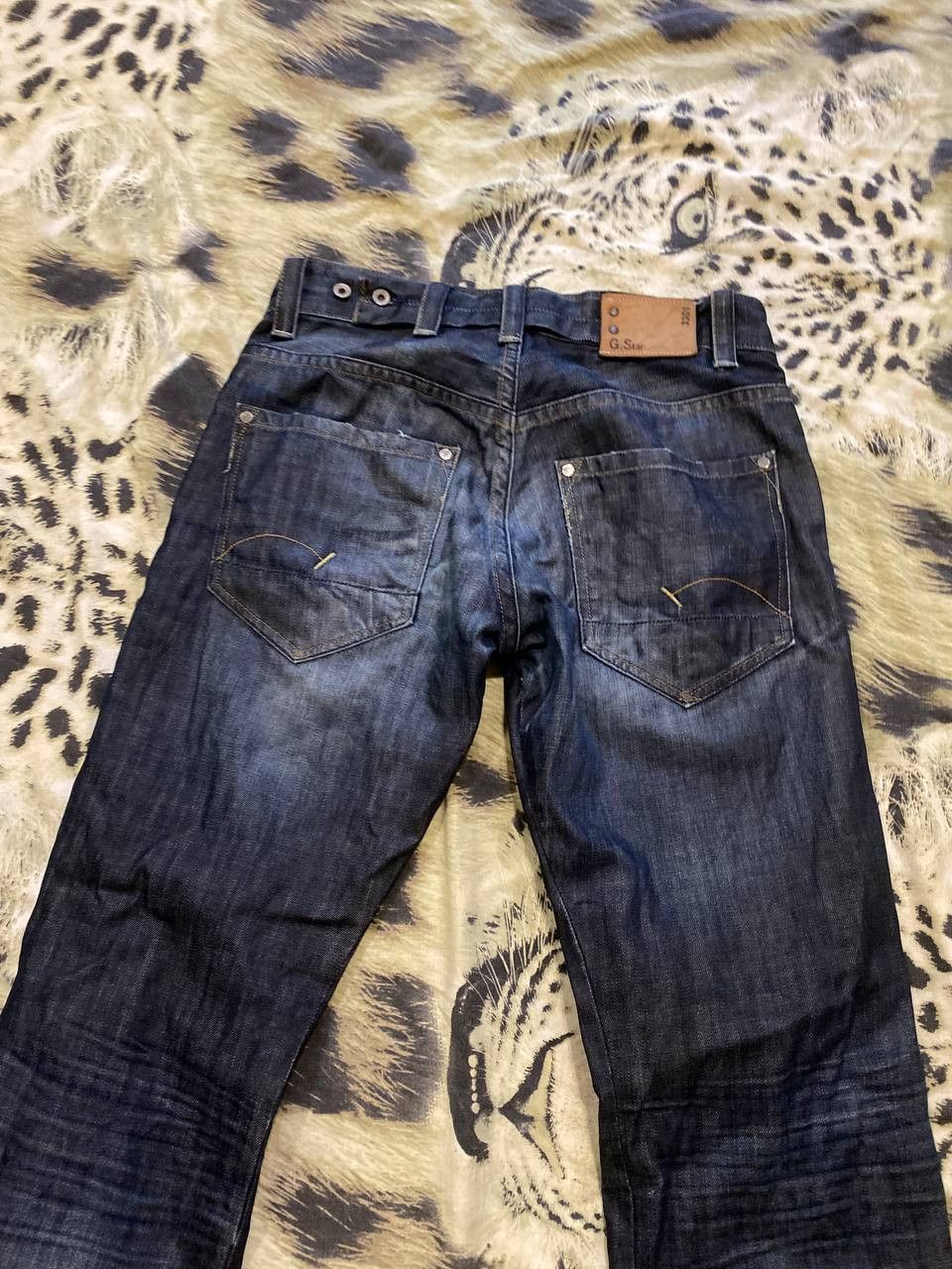 G-Star streetwear G-Star Raw 3301 blue jeans denim pants vintage Size US 32 / EU 48 - 21 Thumbnail
