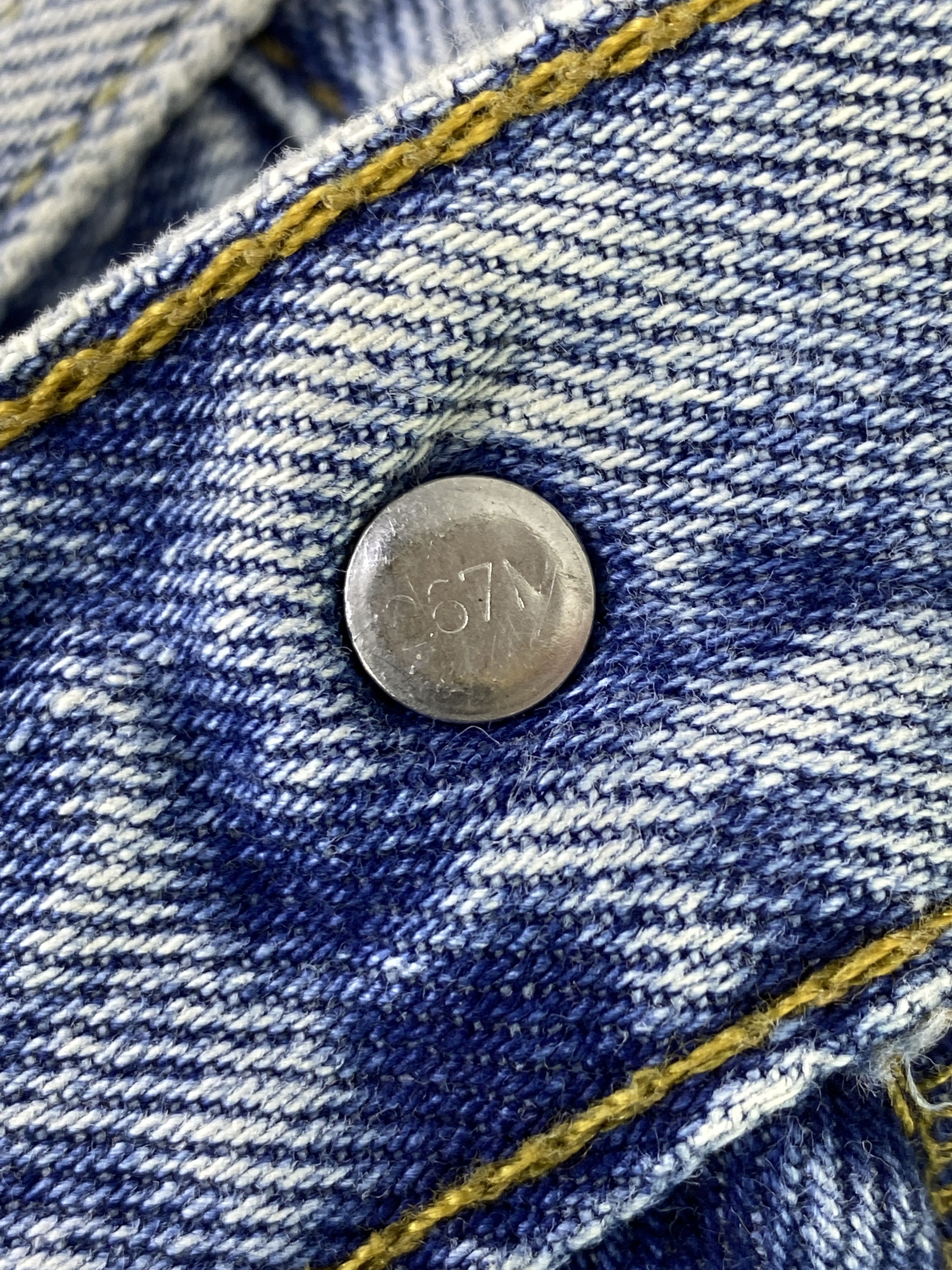 Levi's VINTAGE LEVI'S 505 BLUE WASH JEANS - J894 Size US 34 / EU 50 - 6 Thumbnail