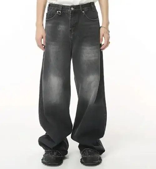 Jean Amamiya x Kouno Baggy Vintage Faded Skater Denim Size US 34 / EU 50 - 3 Thumbnail
