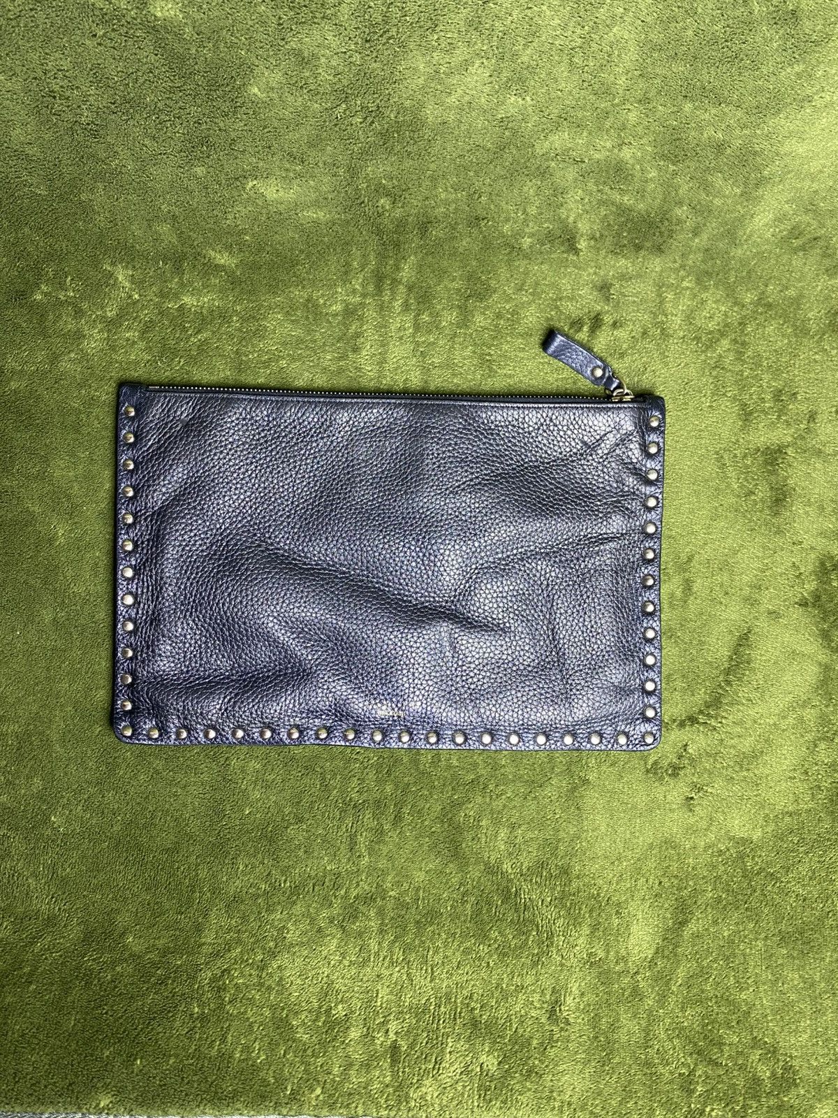 Valentino VALENTINO Garavani Rock Stud Leather Clutch Bag Size ONE SIZE - 2 Thumbnail