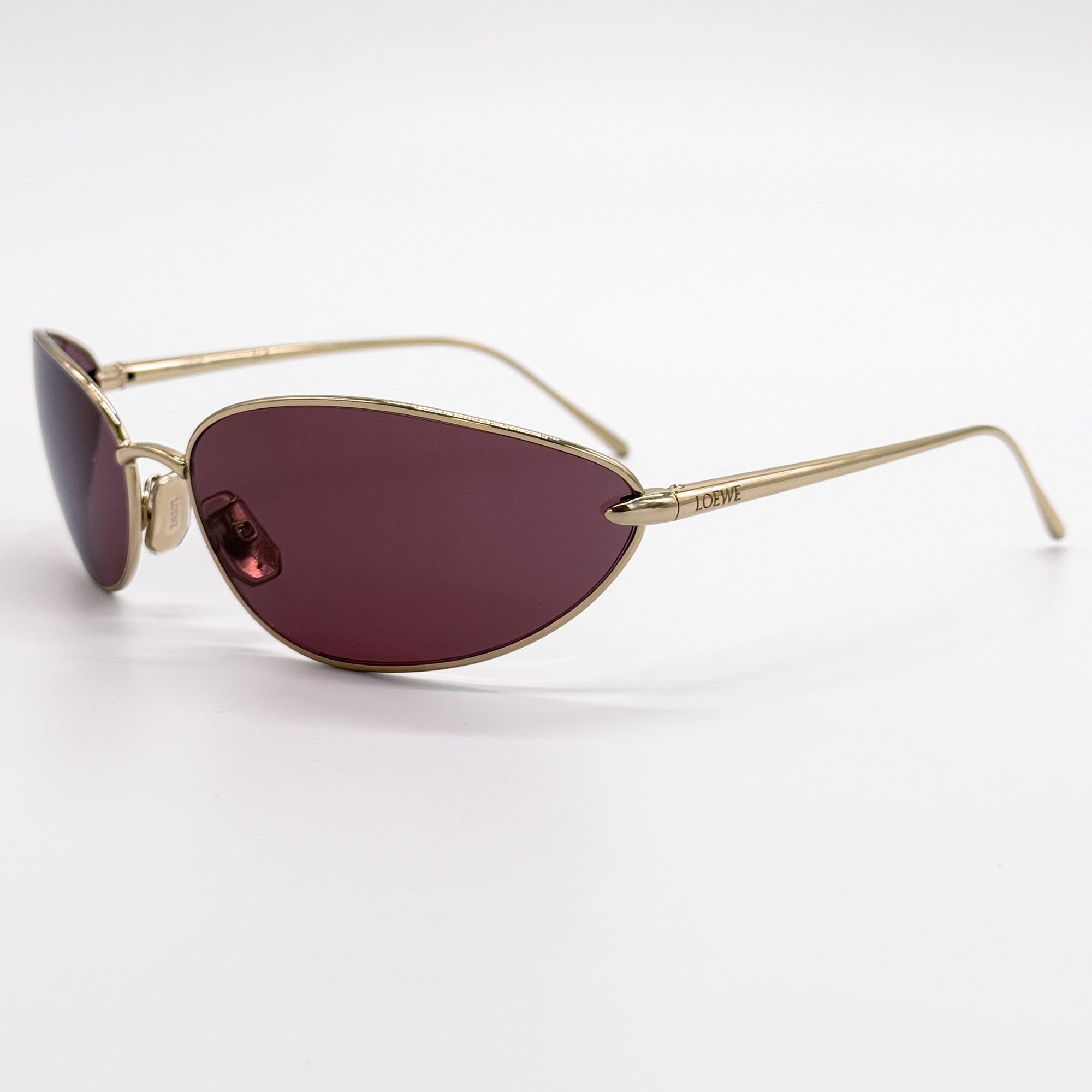 Loewe NEW LOEWE SUNGLASSES LW40164U 32U GOLD/RED UNISEX EYEWEAR Size ONE SIZE - 6 Thumbnail