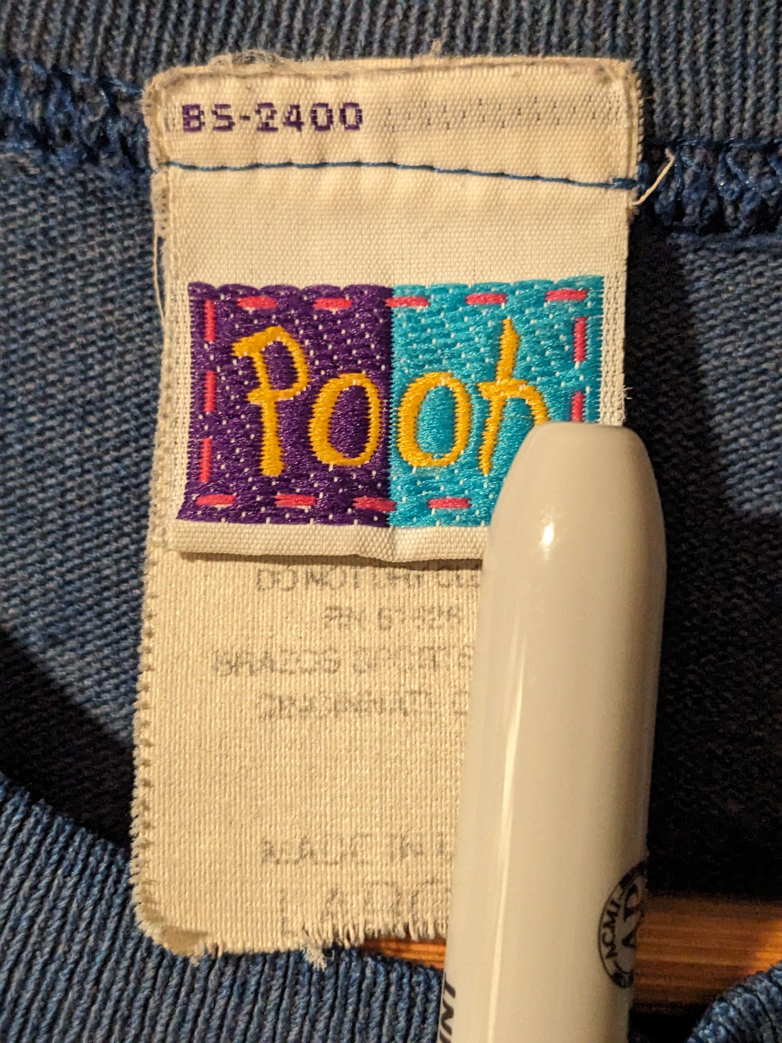 Disney × Vintage Vintage 90s Winnie the Pooh Disney Light Weight Sweatshirt Size US L / EU 52-54 / 3 - 3 Thumbnail