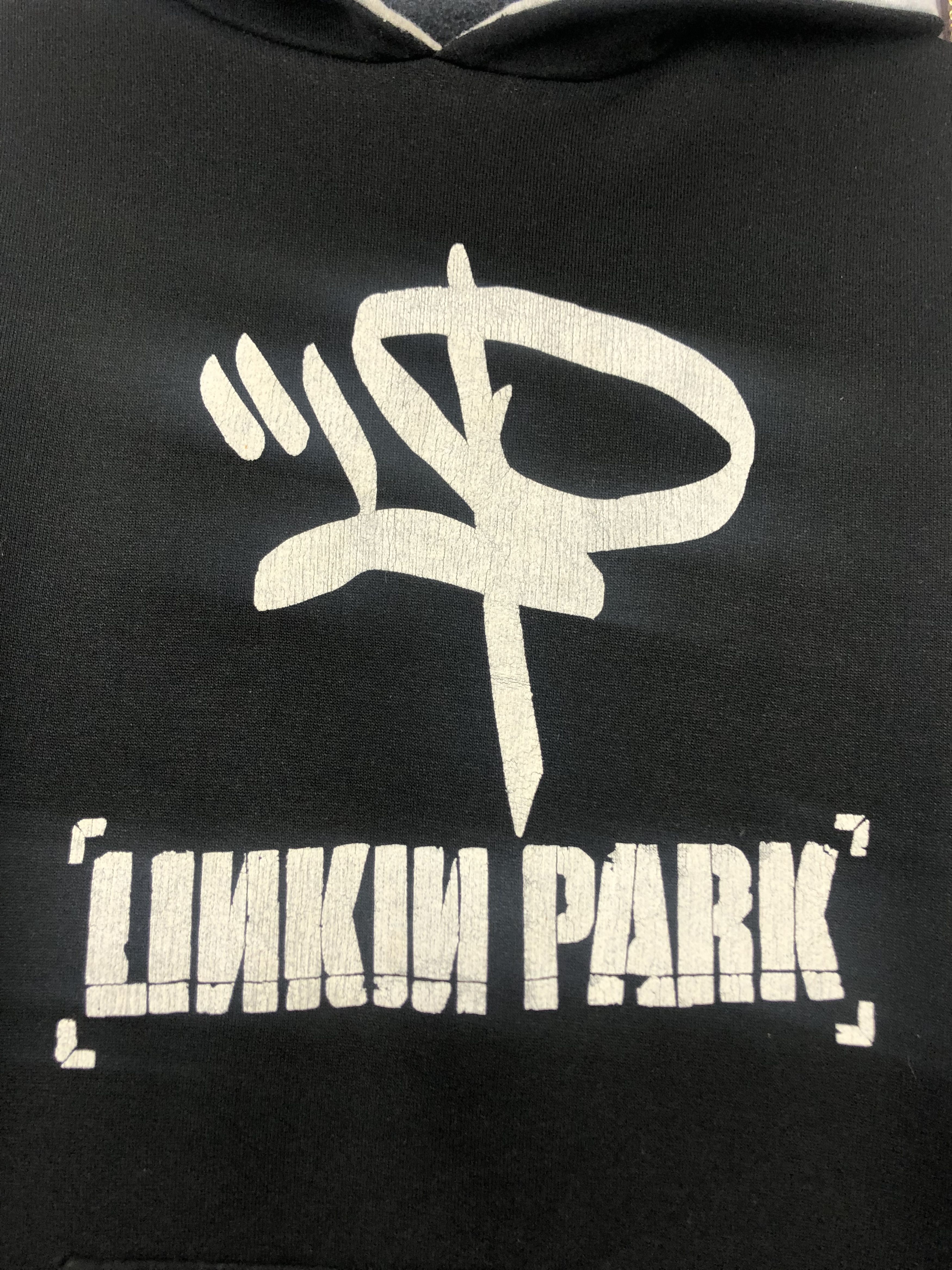 Band Tees × Vintage Vintage Linking Park Hoodie Jacket Sweatshirt Rare Band Hype Size US L / EU 52-54 / 3 - 7 Thumbnail