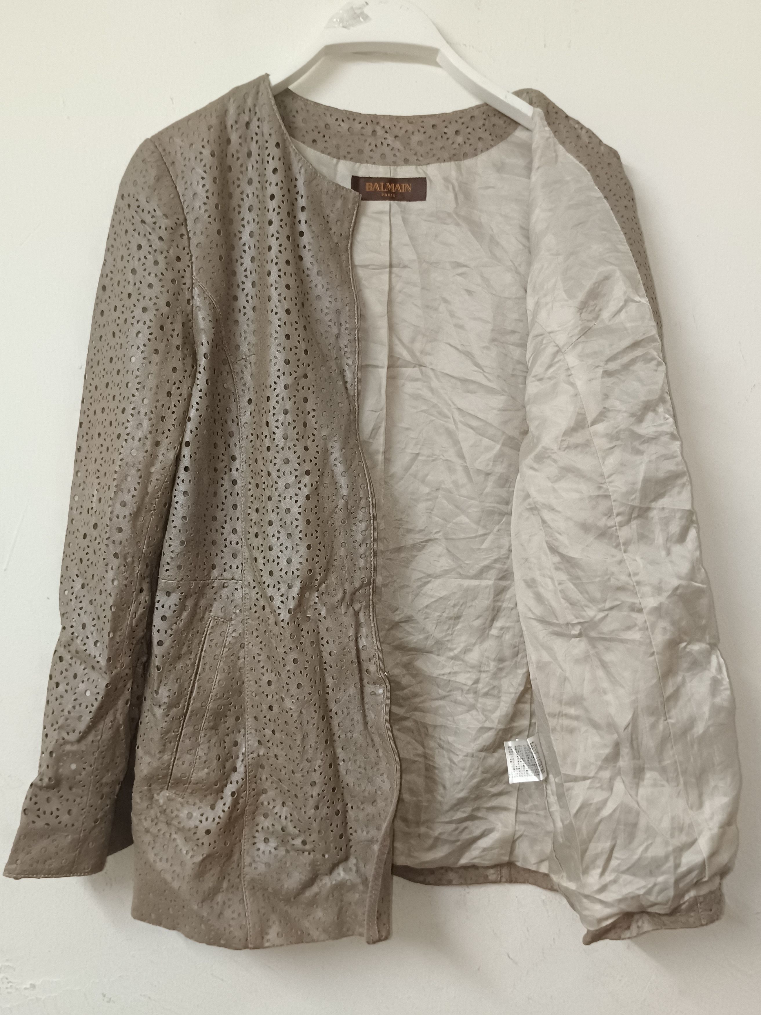 14th Addiction × Balmain × If Six Was Nine Balmain Leather Coat Jacket Size US M / EU 48-50 / 2 - 5 Thumbnail