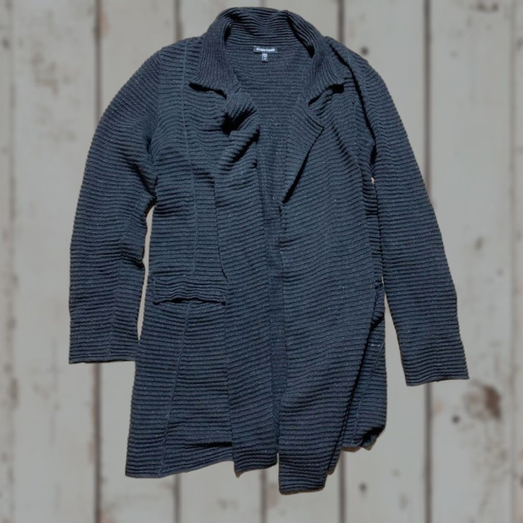 Eileen Fisher Eileen Fisher Cardigan Black Medium Women M Regular Cardigan Size M / US 6-8 / IT 42-44 - 1 Thumbnail