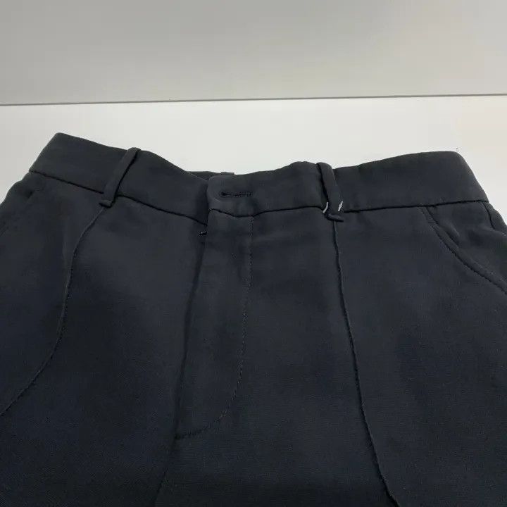 Gucci Gucci Black Flared Wool Silk Blend Pants-2507 Size 41" - 9 Thumbnail