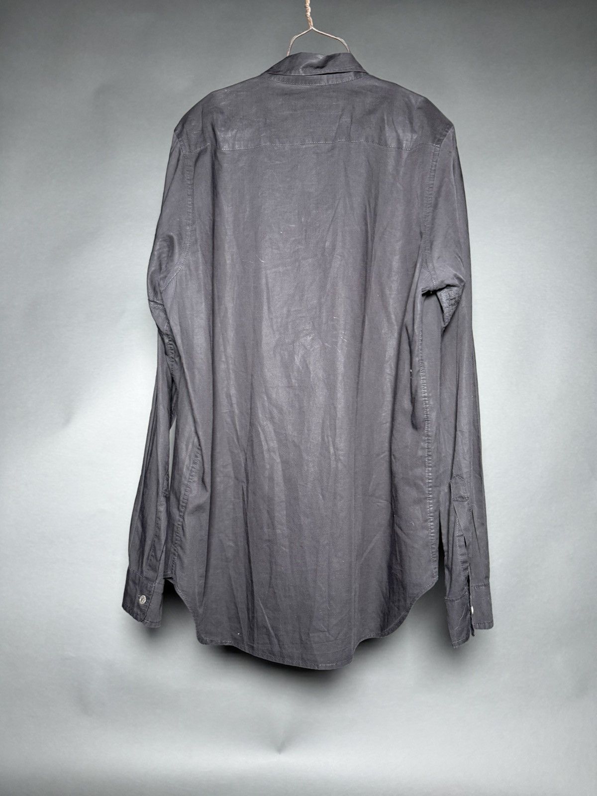 Paul Harnden Shoemakers Paul Harnden Black Button Up Shirt Size US L / EU 52-54 / 3 - 2 Thumbnail