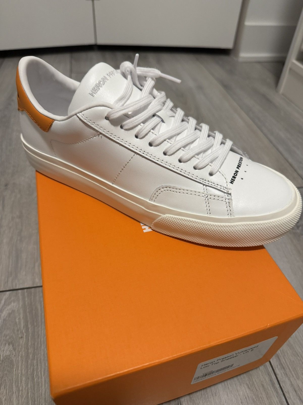 Heron Preston Heron Preston low leather sneakers Size US 9 / EU 42 - 1 Thumbnail