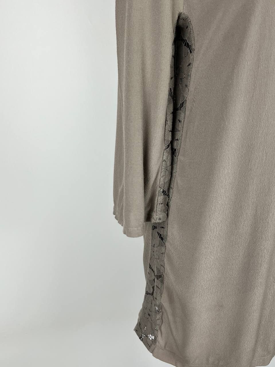 Other PINK MEMORIES Viscose Grey Dress Size 42 Size M / US 6-8 / IT 42-44 - 4 Thumbnail