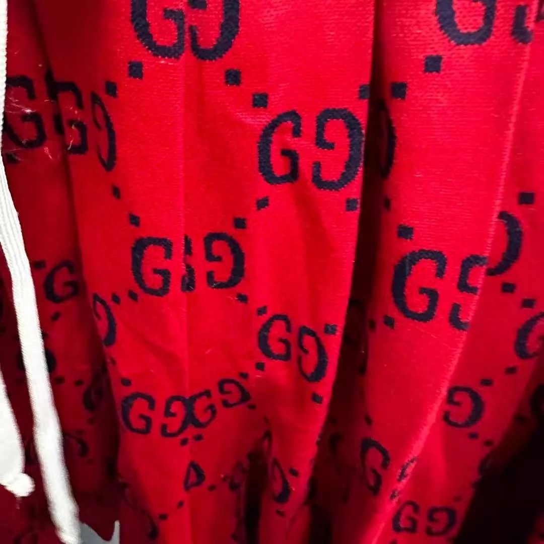 Gucci Gucci Red All Over Print shorts S Size US 29 - 3 Thumbnail