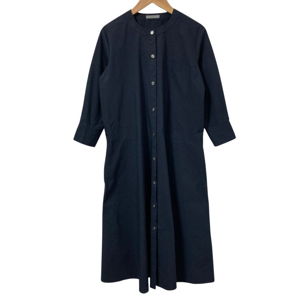Theory Theory theory luxe TECH POPLIN collarless shirt dress Textile Dresses DUTY FREE for USA Size ONE SIZE - 1 Thumbnail