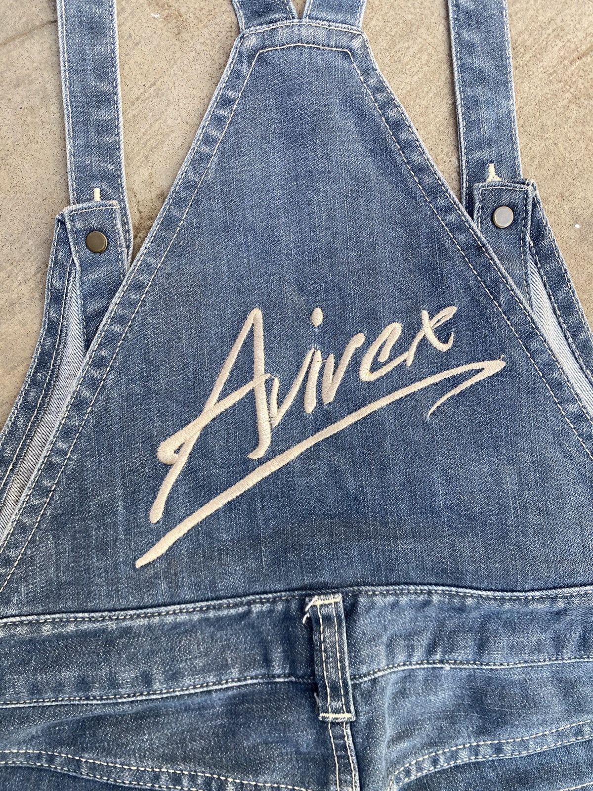 Avirex Avirex Overall Denim Backhit Size US 31 - 19 Thumbnail