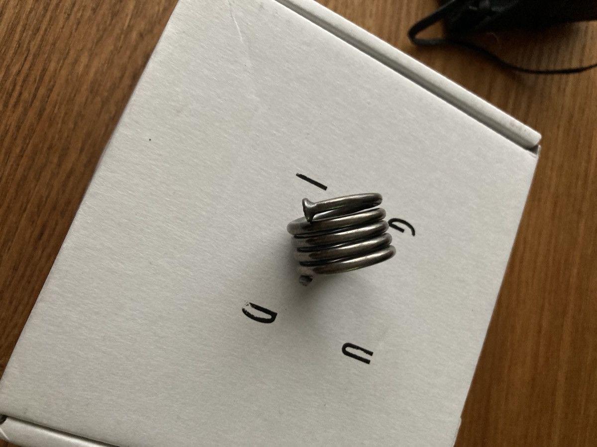 Guidi Guidi Nail Spiral Ring Size ONE SIZE - 2 Thumbnail